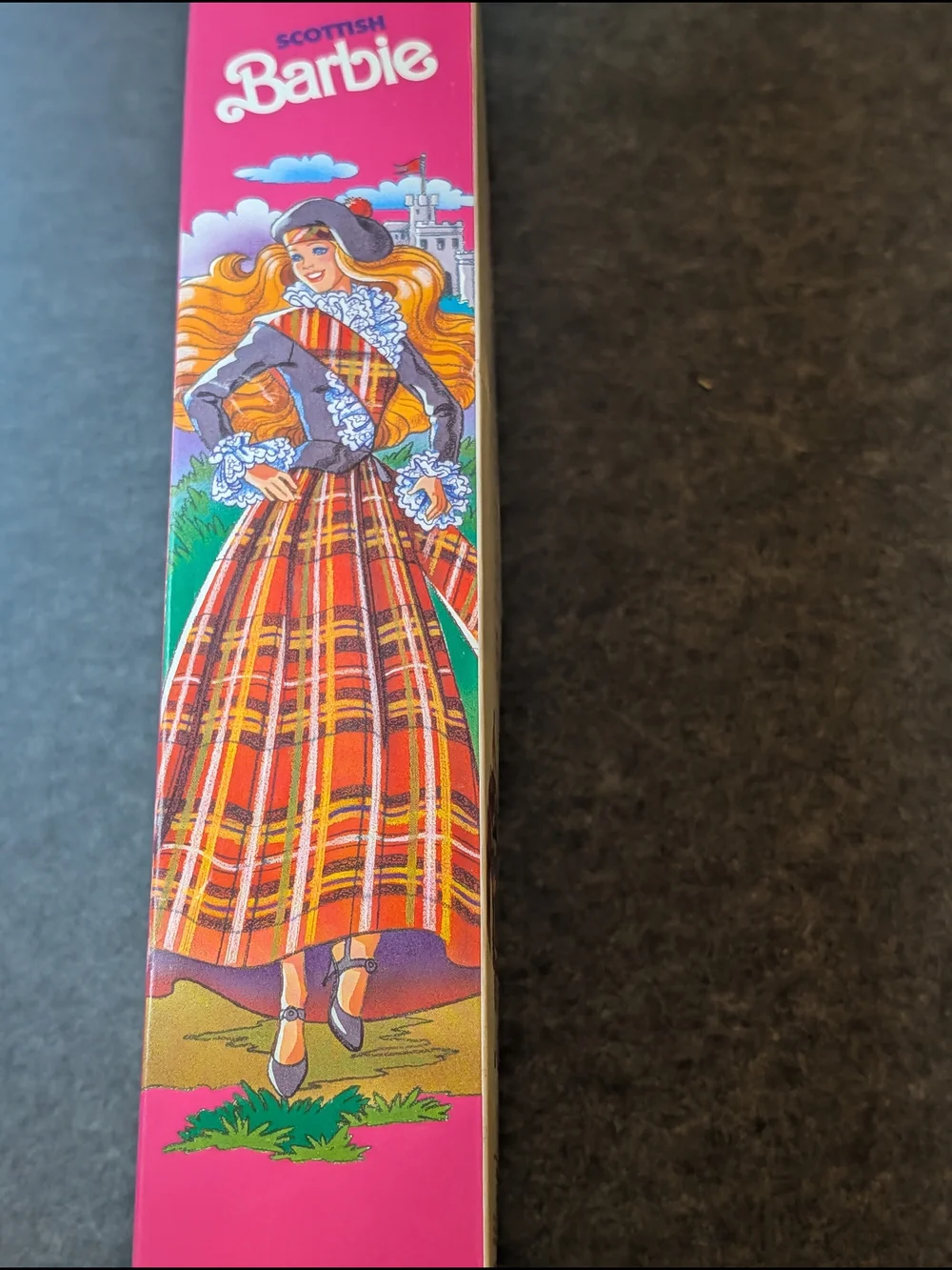 Scottish Barbie Doll in Tartan Dress